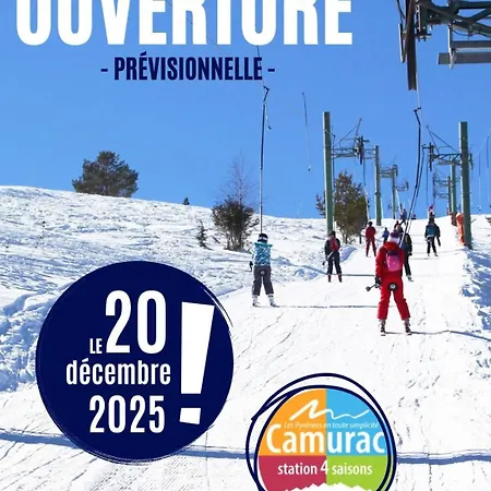 Vue Exceptionnelle En Des Montagnes, Depaysement Total ! Apartment Camurac